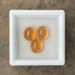 Mandarin Garnet Parcel 8.16 ct | Oval Cabochon | Fanta Orange | Iseyin, Nigeria
