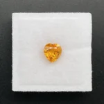 Mandarin Garnet 1.26 ct | Heart Shape | Fanta Orange | Loliondo, Tansania