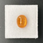 Mandarin Garnet 5.57 ct | Oval Cabochon | Fanta Orange | Iseyin, Nigeria