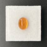 Mandarin Garnet 3.38 ct | Oval Cabochon| Fanta Orange | Iseyin, Nigeria