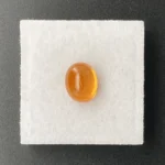 Mandarin Garnet 3.66 ct | Oval Cabochon | Fanta Orange | Iseyin, Nigeria