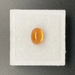 Mandarin Garnet 2.48 ct | Oval Cabochon | Fanta Orange | Iseyin, Nigeria - Image 2