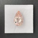 Morganite 4.12 ct | Pear Shape | Portuguese Cut | Pastel Pink | Brazil - Image 2
