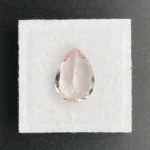 Morganite 3.80 ct | Pear Shape | Portuguese Cut | Light Pink | Brazil - Image 3