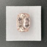 Morganite 7.21 ct | Cushion | Portuguese Cut | Pastel Pink | Brazil
