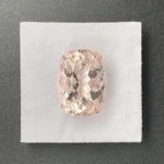 Morganite 7.21 ct | Cushion | Portuguese Cut | Pastel Pink | Brazil - Image 3