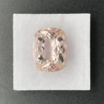 Morganite 10.63 ct | Cushion | Portuguese Cut | Light Pink | Brazil - Image 2