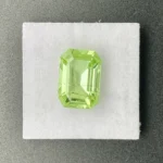 Peridot 6.02 ct | Emerald Cut | Mint Green | Sapat Gali, Pakistan