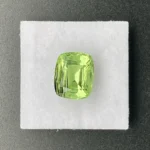 Peridot 5.97 ct | Cushion | Mint Green | Sapat Gali, Pakistan