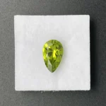 Peridot 2.60 ct | Pear Shape | Apple Green | Hunan Province,China - Image 2