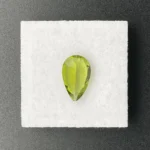 Peridot 2.60 ct | Pear Shape | Apple Green | Hunan Province,China - Image 3
