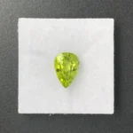 Peridot 2.33 ct | Pear Shape | Apple Green | Hunan Province,China - Image 2
