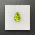 Peridot 2.33 ct | Pear Shape | Apple Green | Hunan Province,China - Image 3