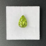 Peridot 2.33 ct | Pear Shape | Apple Green | Hunan Province,China