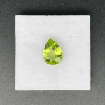 Peridot 1.88 ct | Pear Shape | Apple Green | Hunan Province,China