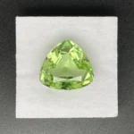 Peridot 8.29 ct  | Trillion Cut | Apple Green | Sapat Gali, Pakistan - Image 2