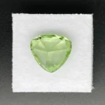 Peridot 8.29 ct  | Trillion Cut | Apple Green | Sapat Gali, Pakistan - Image 3