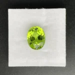 Peridot 4.15 ct | Oval | Apple Green | Sapat Gali, Pakistan