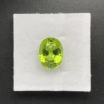 Peridot 4.15 ct | Oval | Apple Green | Sapat Gali, Pakistan - Image 2