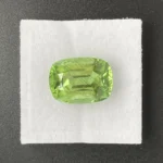 Peridot 7.54 ct | Cushion | Apple Green | Sapat Gali, Pakistan - Image 2