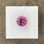 Umbalite (Rhodolite Garnet) 3.15 ct | Round | Violet Pink | Umba Valley, Tanzania - Image 2