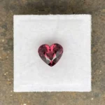 Malaya Garnet  2.75 ct  | Heart Shape | Violet Red | Umba Valley, Tanzania