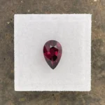 Rhodolite Garnet 2.45 ct  | Pear Shape | Purplish Red | Umba Valley, Tanzania - Image 3