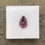 Rhodolite Garnet 2.45 ct  | Pear Shape | Purplish Red | Umba Valley, Tanzania - Image 4
