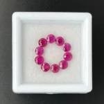 Ruby Layout 2.35 ct |  3.50 mm Round | Pinkish Red | Mongshu, Burma (Myanmar) | Untreated - Image 3