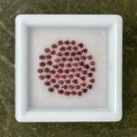 Sapphire Parcel (67 pcs) | 1.70 mm Precision-Cut Brilliant | Bronze-Rosé Color | Songea, Tanzania