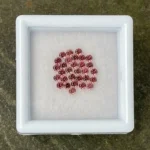 Sapphire Parcel (30 pcs) | 1.80 mm Precision-Cut Brilliant | Golden-Rosé Color | Songea, Tanzania - Image 2