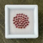 Sapphire Parcel (40 pcs) | 2.00 mm Precision-Cut Brilliant | Golden-Rosé Color | Songea, Tanzania - Image 2