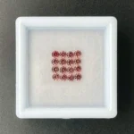 Sapphire Parcel (16 pcs) | 2.20 mm Precision-Cut Brilliant | Golden-Rosé Color | Songea, Tanzania - Image 2