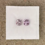 Spinel Companion Pair 1.46 ct | Cushion | Violet & Orangy Pinkl | Mogok, Burma (Myanmar) - Image 3