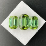 Tourmaline Set 12.69 ct | Cushion Cut | Mint Green | Rubaya, Congo (DRC) - Image 5