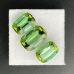 Tourmaline Set 12.69 ct | Cushion Cut | Mint Green | Rubaya, Congo (DRC) - Image 4