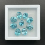 Zircon Parcel 27.91 ct | Oval | Sky Blue | Ratanakiri, Cambodia - Image 2