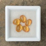 Mandarin Garnet Parcel 5.84 ct | Oval Cabochon | Fanta Orange | Iseyin, Nigeria - Image 2