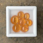 Mandarin Garnet Parcel 19.16 ct | Oval Cabochon | Fanta Orange | Iseyin, Nigeria