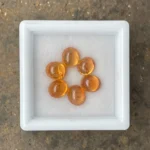 Mandarin Garnet Parcel 5.81 ct | Oval Cabochon | Fanta Orange | Iseyin, Nigeria - Image 2