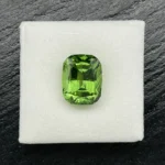 Peridot 24.80 ct | Cushion | Apple Green | Sapat Gali, Pakistan