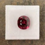 Rhodolite Garnet 6.01 ct | Cushion | Burgundy Red | Umba Valley, Tanzania