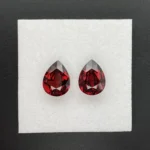 Spessartine Garnet   8.27 ct  | Pear Shape | Orange Red | Iseyin, Nigeria