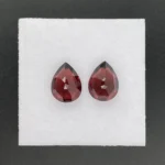 Spessartine Garnet   8.27 ct  | Pear Shape | Orange Red | Iseyin, Nigeria - Image 3