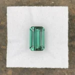 Tourmaline 2.94 ct | Octagon | Bluish Green | Kunar, Afghanistan