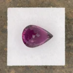 Tourmaline 6.37 ct | Pear shape | Purplish Magenta | Mavuco, Mozambique - Image 3