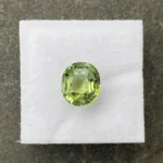 Tourmaline 3.43 ct | Oval | Lime Green | Rubaya, Congo - Image 2