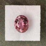 Tourmaline 6.29 ct | Oval | Cherry blossom Pink | Minas Gerais, Brazil - Image 4