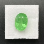 Tsavorite 8.22 ct | Oval | Chromium Green | Tsavo Area, Kenia - Image 2
