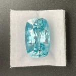Zircon 21.58 ct | Long Cushion | Sky Blue | Ratanakiri, Cambodia